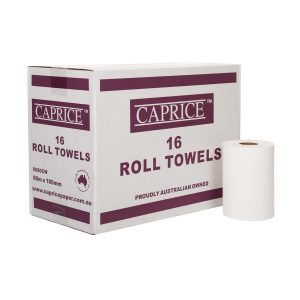 0080CW caprice roll towel with carton