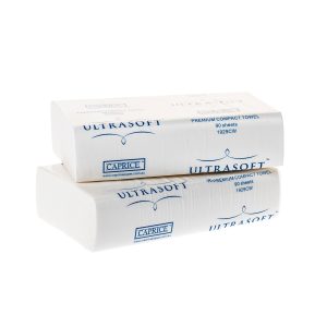 two packs of 1929CW Ultrasoft compact interleaved towel