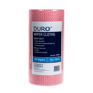one roll of red Duro 35DWR wiper cloths
