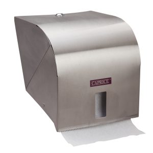 Caprice stainless steel roll towel dispenser